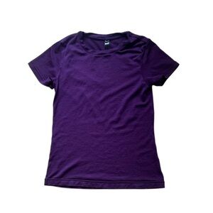 Merino Protect Classic Purple Short Sleeve Tee